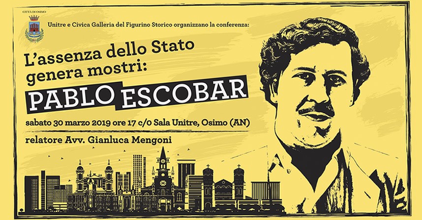 L'assenza dello Stato genera mostri: Pablo Escobar | Civica Galleria del Figurino Storico